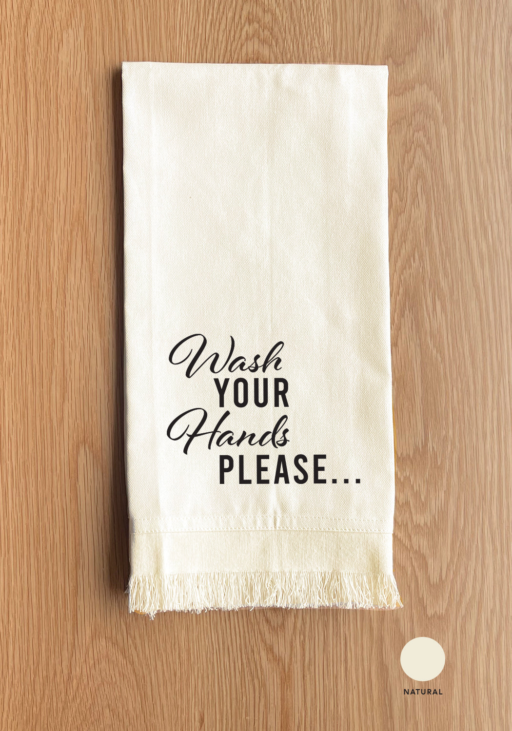 Wash Your Hands Please Kitchen Towel