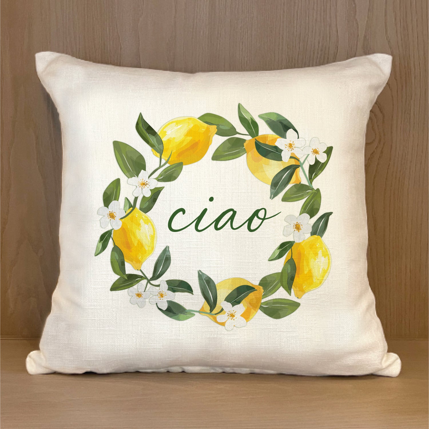 Italia Ciao Lemon Pillow Shell