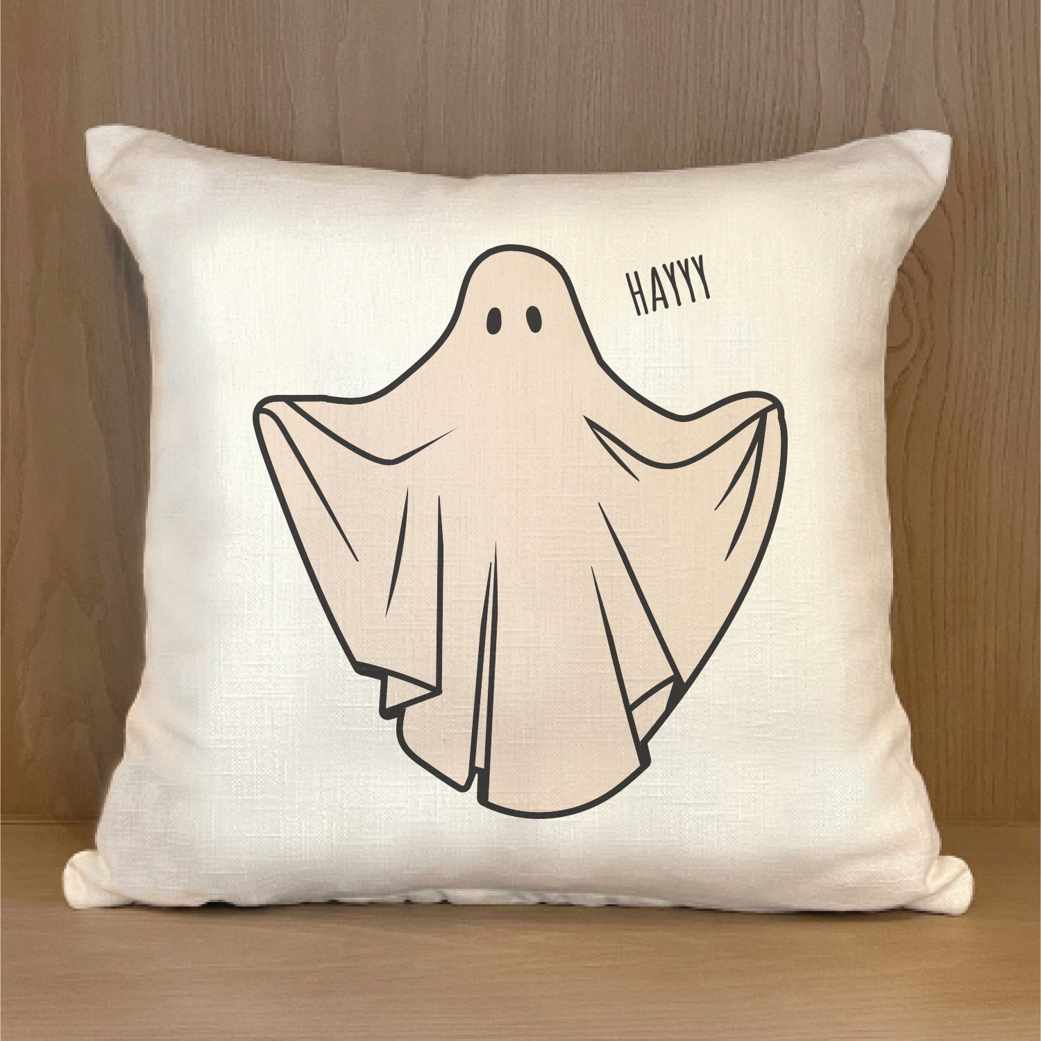 Ghost Hayy Natural Pillow Shell