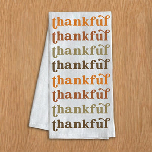 Thankful Fall Kitchen Towel