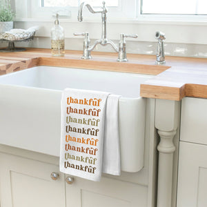 Thankful Fall Kitchen Towel