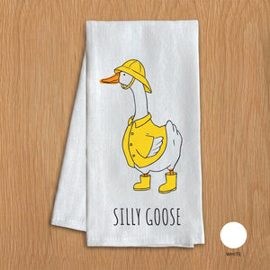 Silly Goose Porch Goose Kitchen Towel