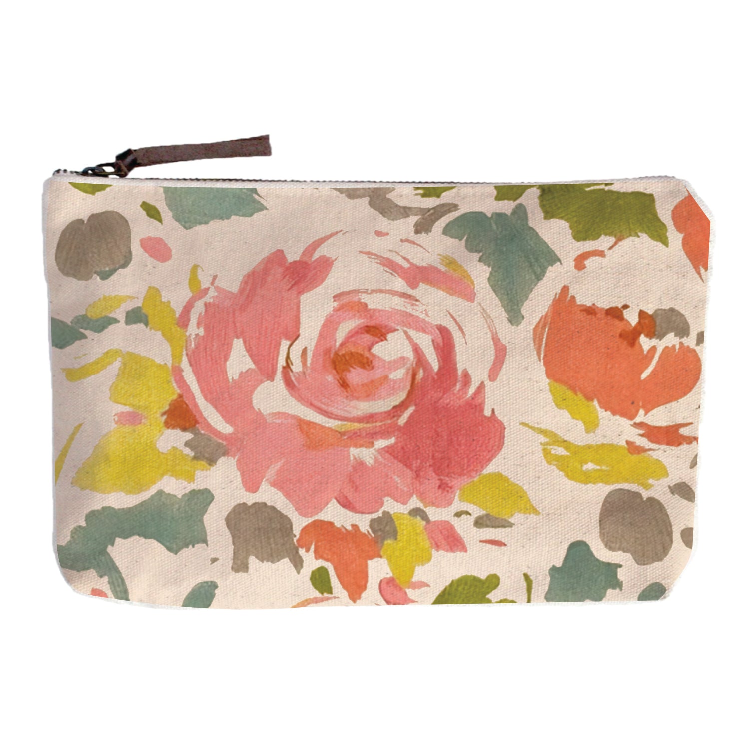 Floral Zip Pouch
