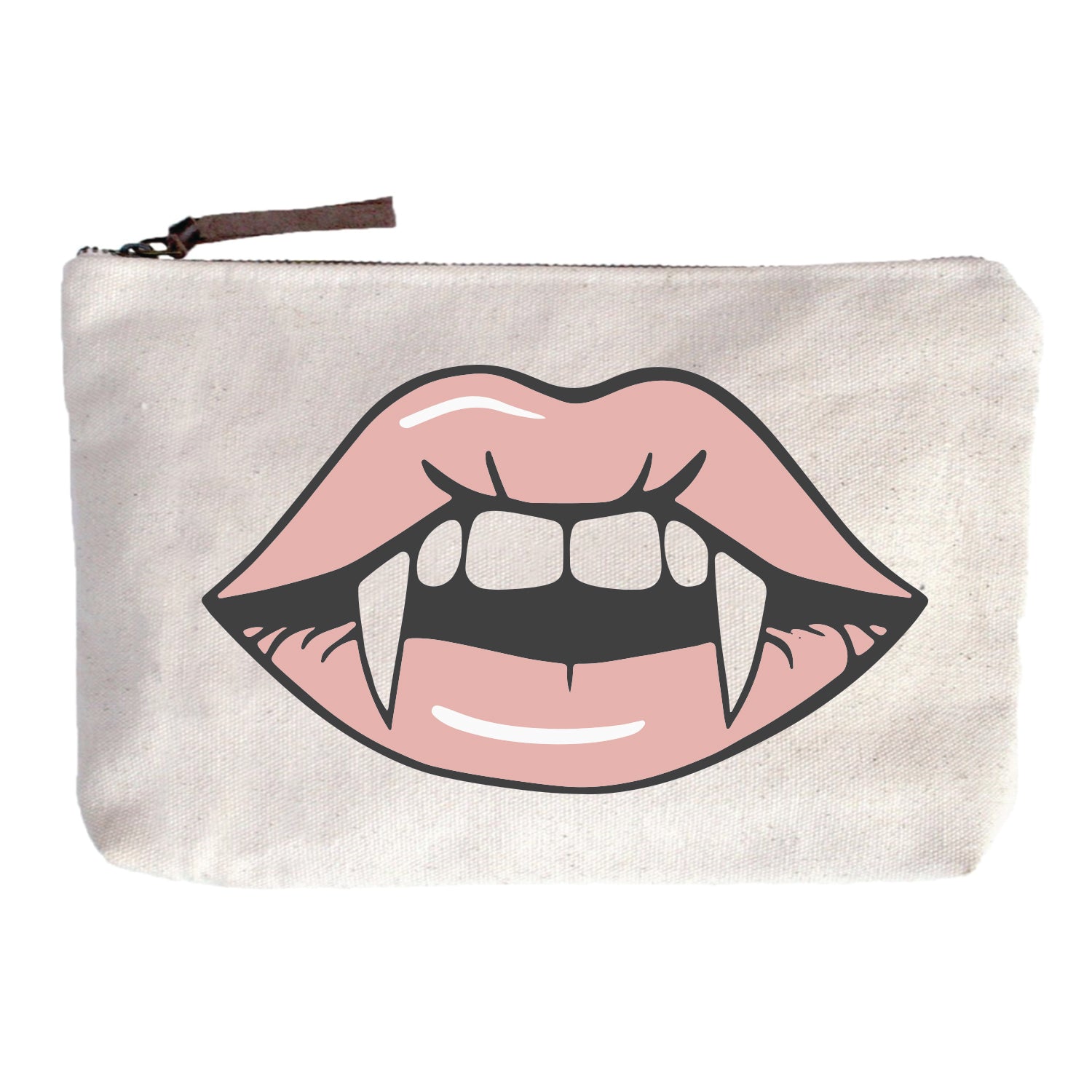 Vampire Lips Zip Pouch