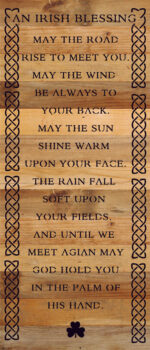 An Irish Blessing / 6x14 Reclaimed Wood Sign