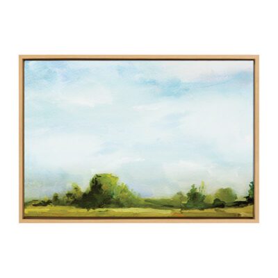 Dreamy Landscape / 33x23 Framed Canvas Wall Decor