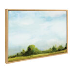 Dreamy Landscape / 33x23 Framed Canvas Wall Decor