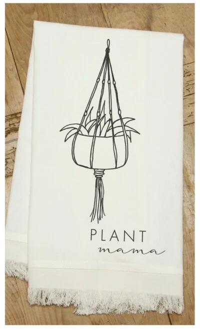 Plant mama / Natural Kitchen Towel