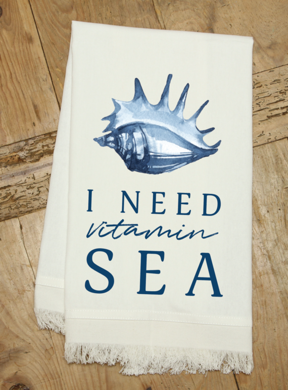 I Need Vitamin SEA / Natural Kitchen Towel