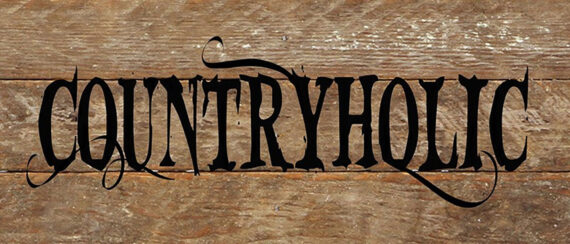 Countryholic *ARTIST SERIES* / 14"x6" Reclaimed Wood Sign