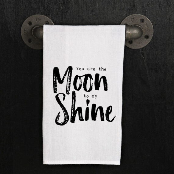 You are the moon to my shine