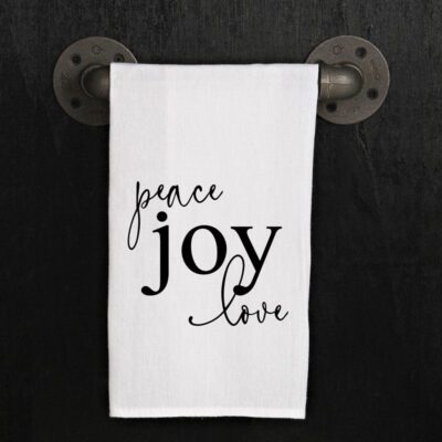 Peace joy love
