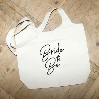 Bride to Be / Natural Tote Bag