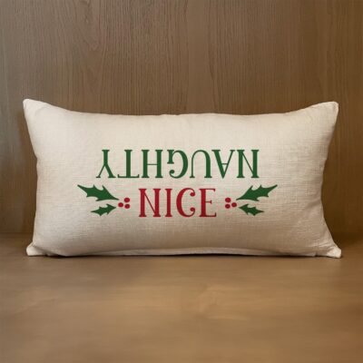 Nice & Naughty / (MS Natural) Lumbar Pillow Cover