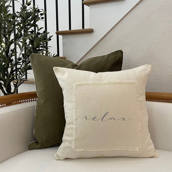 Relax / Pillow Cover