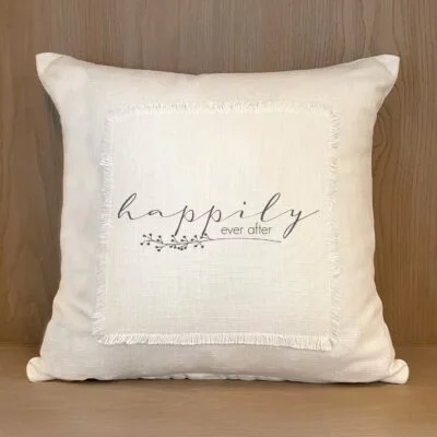 Happily ever after / Pillow Cover