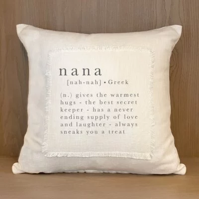 Nana definition / Pillow Cover