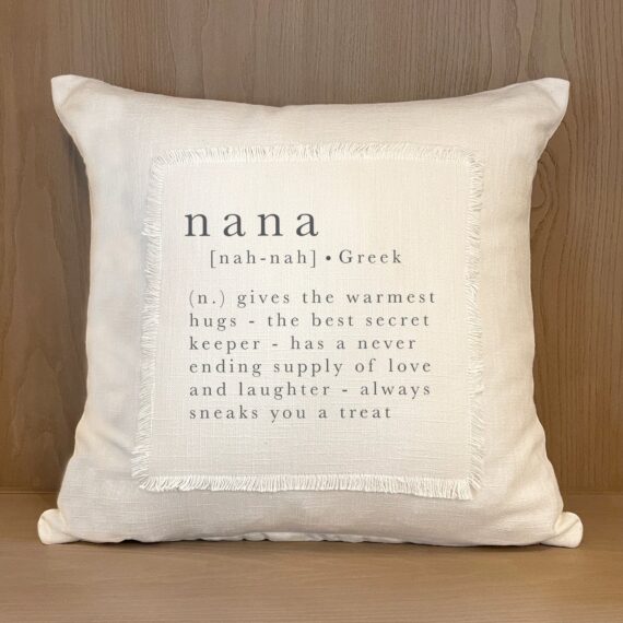 Nana definition / Pillow Cover