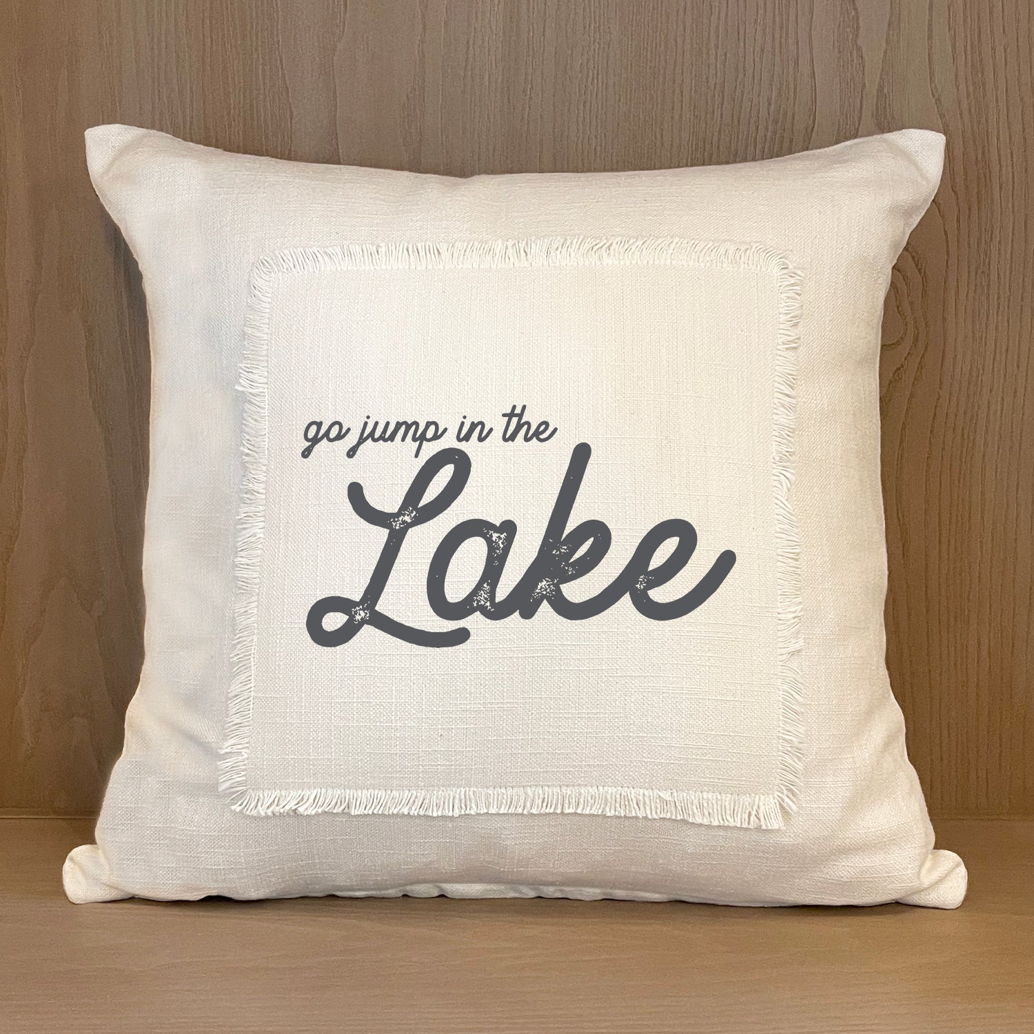 Lake shop pillow jump