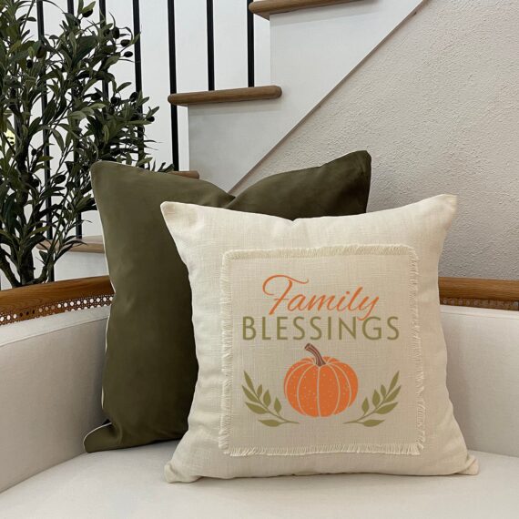 Family Blessings / Pillow Cover