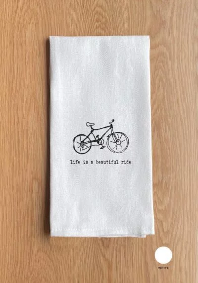 Life is a beautiful ride. (bicycle image)