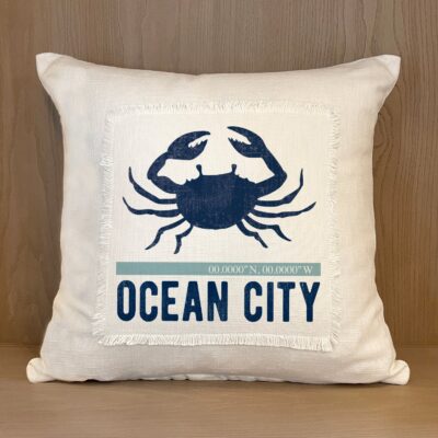 Crab Icon / Pillow Cover