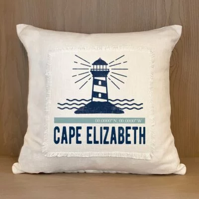 Lighthouse Icon / Pillow Cover