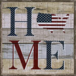 Home with America 8x8 Charleston Polystyrene Wall Décor