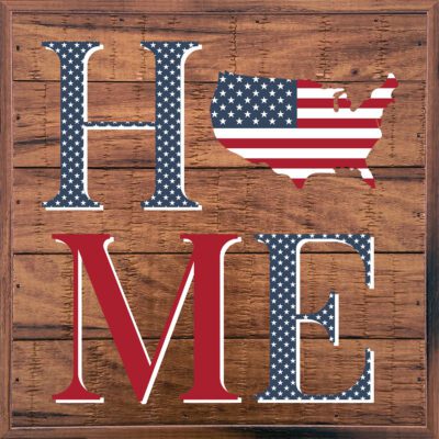 Home with America 8x8 Old Forge Polystyrene Wall Décor