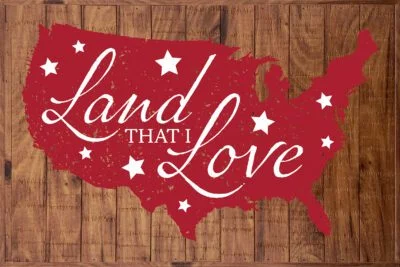 Land That I Love 18x12 Old Forge Polystyrene Wall Décor