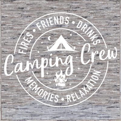 Camping Crew 22x22 Sandpiper Polystyrene Wall Décor