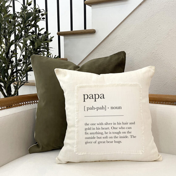 Papa definition MS Natural Pillow Shell