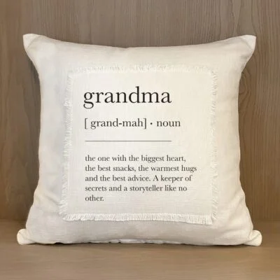 Grandma definition MS Natural Pillow Shell