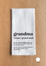 Grandma definition White Kitchen Towel