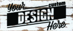 14x6 Custom Design Reclaimed Wood Wall Décor Sign