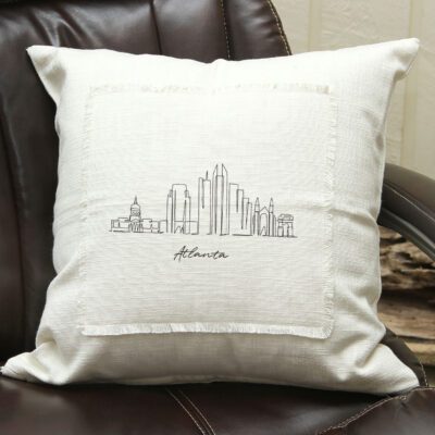 Custom City Scape Pillow