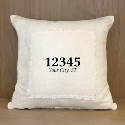 Zipcode Pillow
