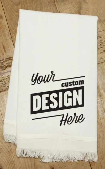 Modern Simplicity Custom Design Kitchen Towel